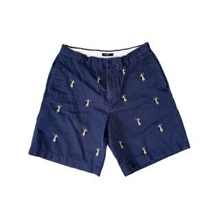 J Crew Broken In Hawaiian Hula Girl Chino Shorts US Men's 33